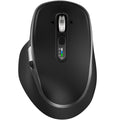 Wireless Bluetooth Mouse with Thumb Scroll,Dual Bluetooth 5.1&2.4GHz Rechargeable Cordless Computer Mouse, 4800DPI Adjustable(Black)